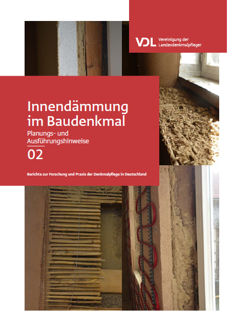 VDL-Neuerscheinung: Innendämmung im Baudenkmal - Deutsch : VDL -  Vereinigung der Landesdenkmalpfleger